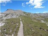 Lech da Sompunt - Rifugio Puez / Puez Hütte